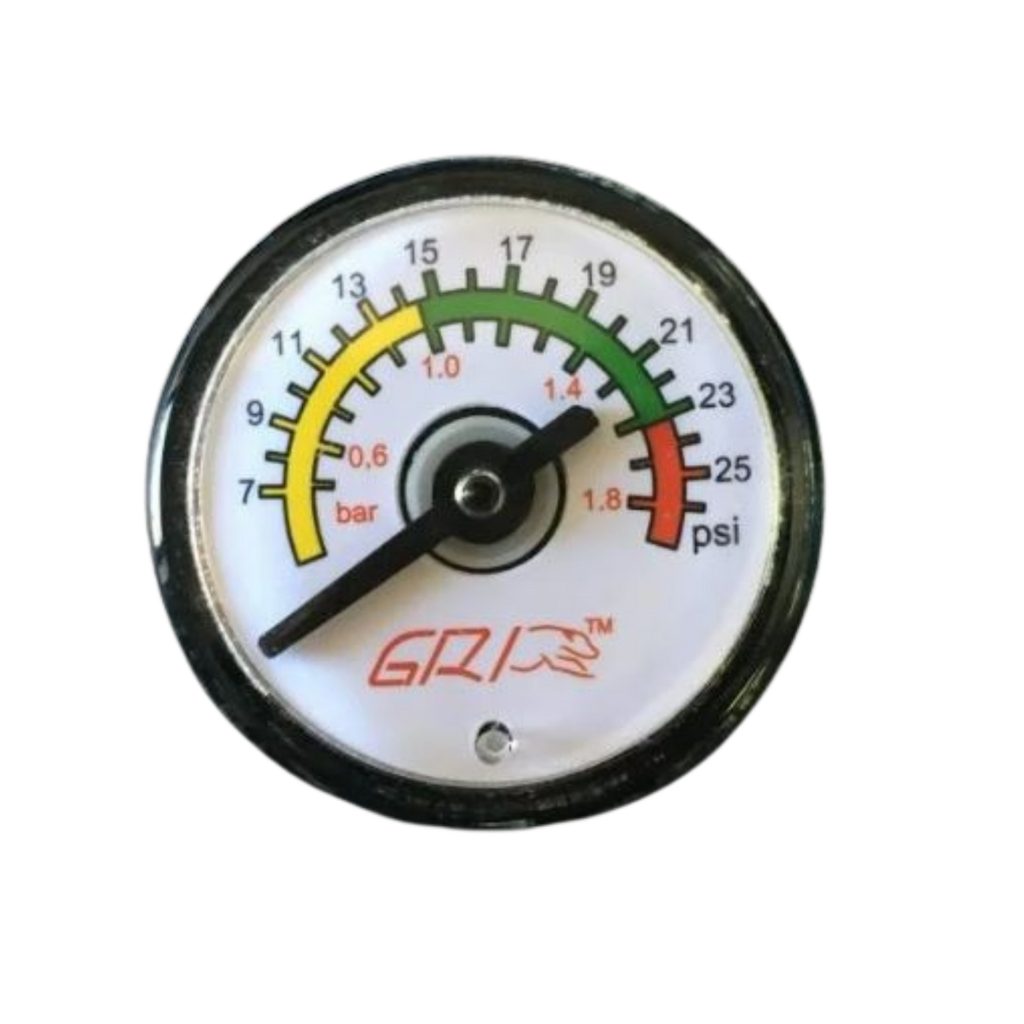 Pressure gauge for hand pump