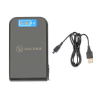Portable battery for electric pump with cord