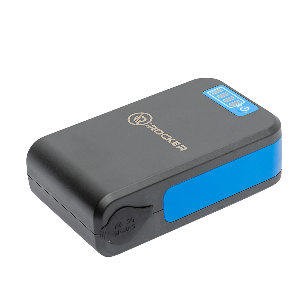 Portable battery for electric pump