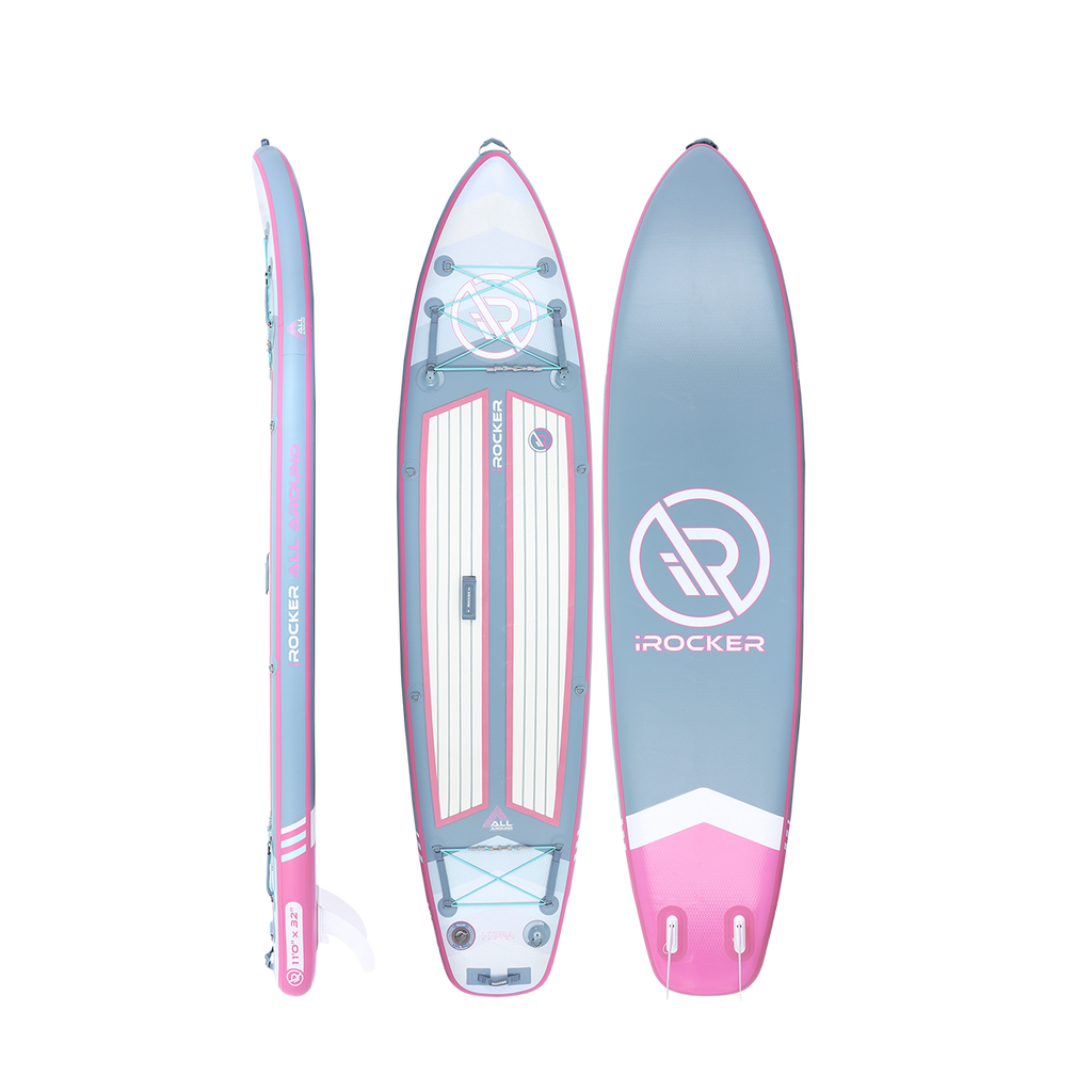 All around 11 ultra paddleboard gray, pink