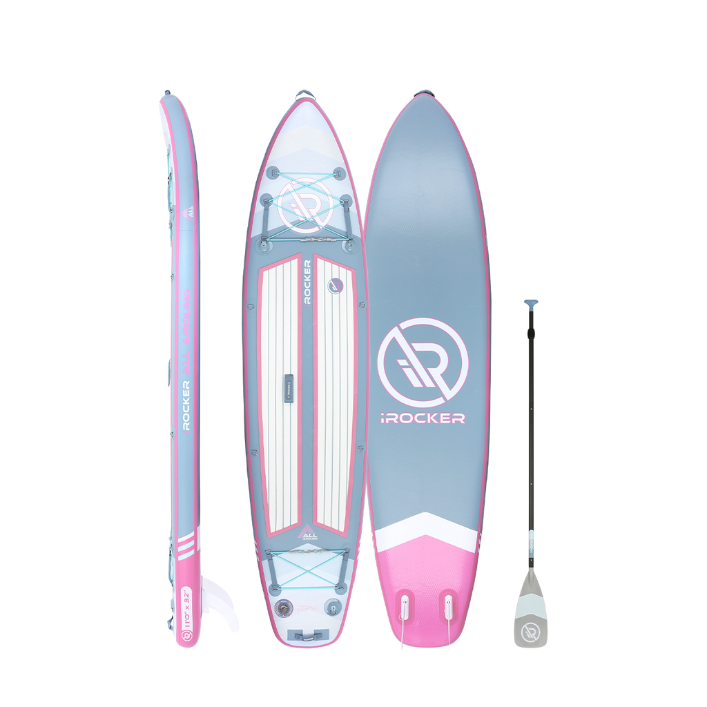 All around 11 ultra paddleboard gray, pink