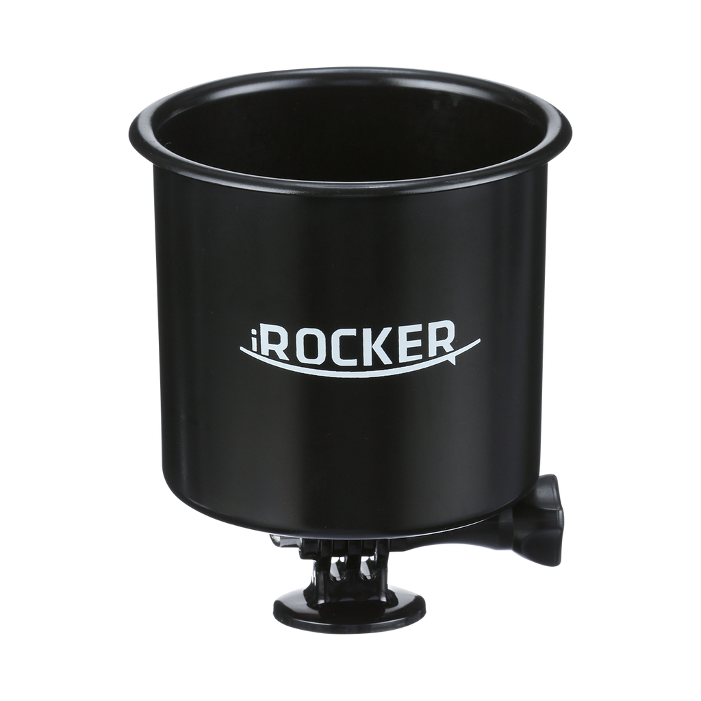 cup holder black with irocker logo