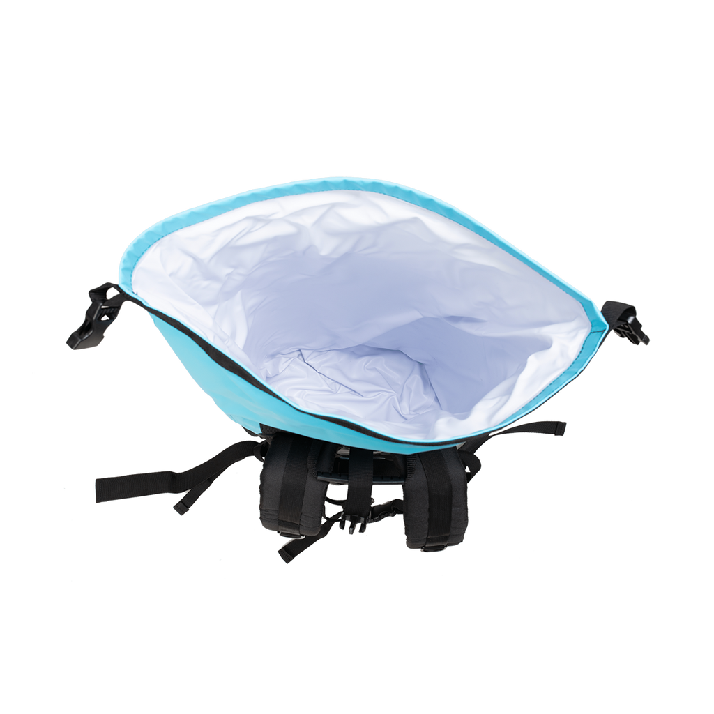 Backpack cooler from inside