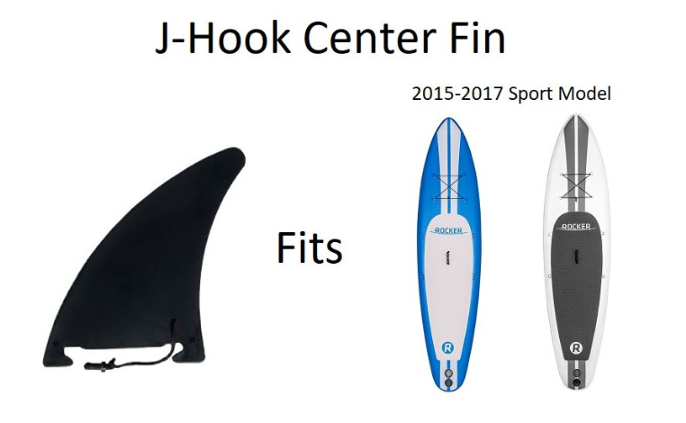 J hook center fin